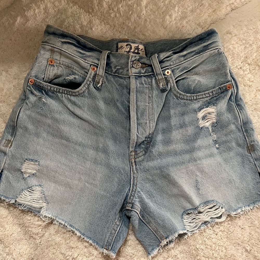 Free People Vintage Denim Shorts